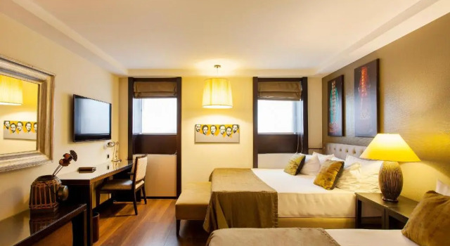 Четырёхместный номер Цокольный этаж Quentin Design Hotel Berlin