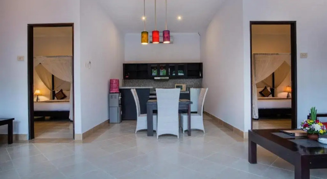 Семейная вилла с 2 комнатами The Tukad Villa