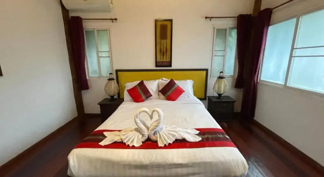 Двухместный номер Deluxe с балконом RimPai Cottage