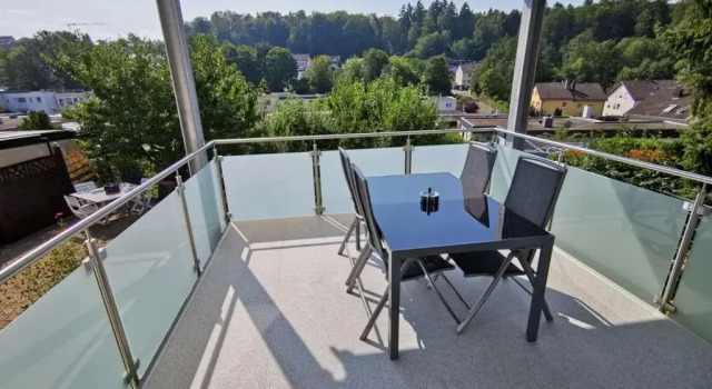 Апартаменты с балконом N824 Apartments Waldbronn