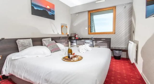 Двухместный номер Comfort с видом на море Logis Hôtel de France - Face à la Mer