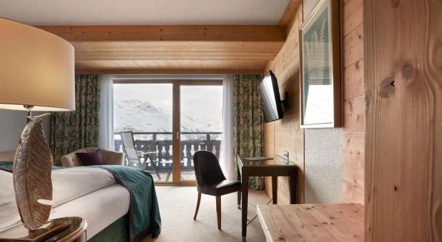 Номер Deluxe с балконом TOP Hotel Hochgurgl