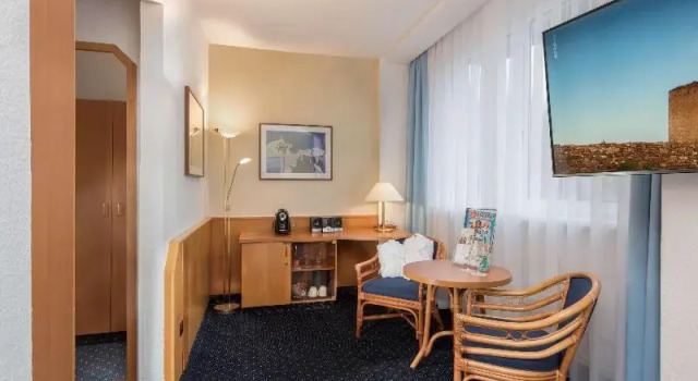 Двухместный номер Deluxe с балконом и с видом на горы Best Western Ahorn Hotel Oberwiesenthal   Adults Only