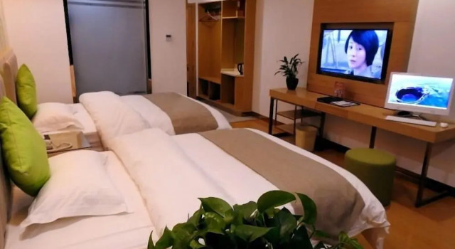 Двухместный номер Superior GreenTree Inn Hefei Feidong New District Huishang City Express Hotel
