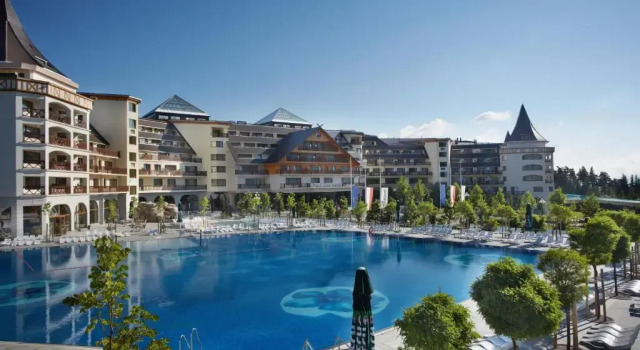 Двухместный номер Standard с видом на горы Hotel Gołębiewski Karpacz