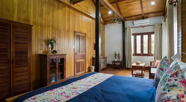 Семейный люкс с 2 комнатами с балконом и с видом на сад Residence Isann