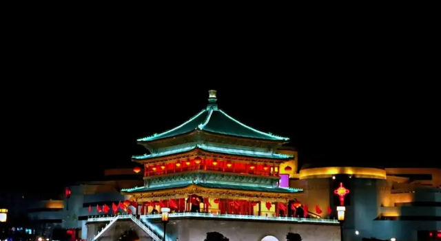 Galaxy Movie Night Big Wild Goose Pagoda