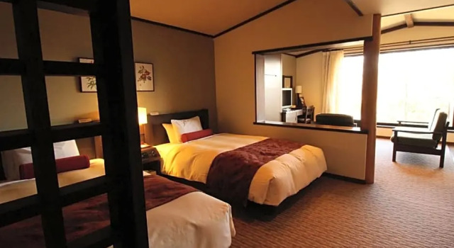 Трёхместный номер Standard Hotel Harvest Tateshina