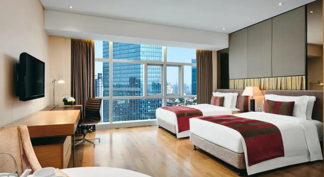 Двухместный номер Deluxe Grand ParcVue Hotel Residence Chengdu