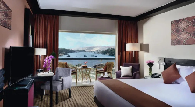Nile View Double Junior Suite Moevenpick Resort Aswan