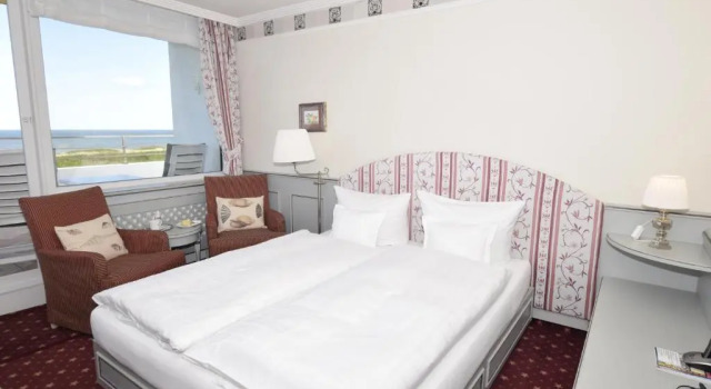 Двухместный номер Standard с видом на море Hotel Wiking Sylt