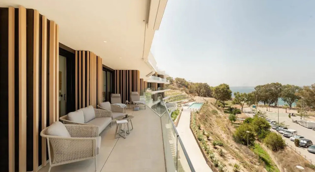 Апартаменты с 3 комнатами с видом на океан Pure Sea Apartments Villajoyosa