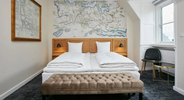 Номер Deluxe Jørgensens Hotel