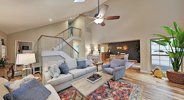 Walkable Club Course Hideaway w/ Huge Back Deck home