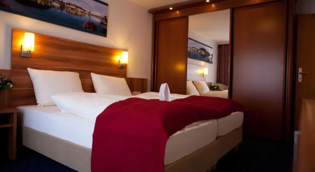 Апартаменты с 2 комнатами Hotel Knaus am Hafen