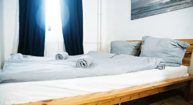 Standard Zimmer 3 Zimmer Doppelhaus Bed'n'Work Apartment Mitte