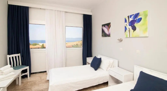 Трёхместный номер Standard с видом на море Akti Hotel & Apartments