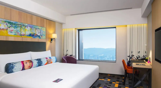Двухместный номер Standard с видом на город Aloft by Marriott Taipei Beitou