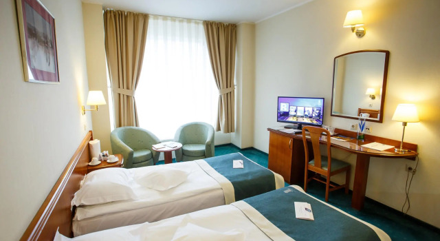 Obchodní Dvoulůžkový s manželskou postelí pokoj Unirea Hotel & Spa