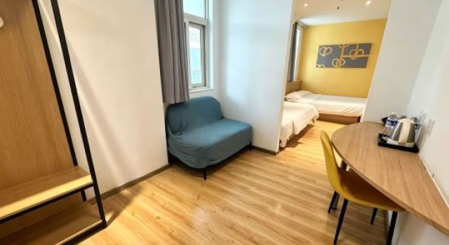 Семейный номер Standard Pod Inn Xi'an Xiaozhai Giant Wild Goose Pagoda