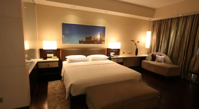 Двухместный номер с видом на город Park Hyatt Hotel and Residences, Hyderabad