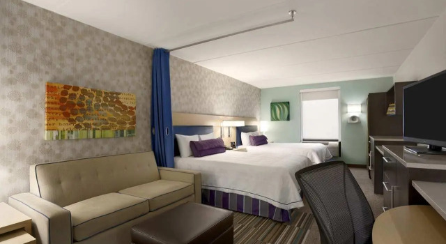 Студия Hearing Accessible Home2 Suites by Hilton Philadelphia Convention Center