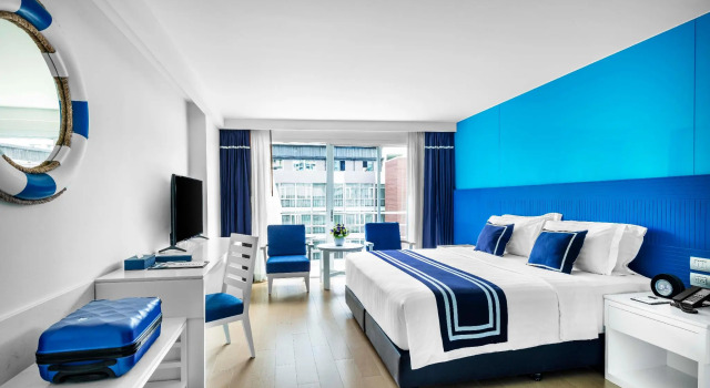 Двухместный номер Deluxe Blue Cabin Hotel Formerly A-ONE New Wing Hotel