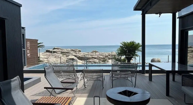 Вилла Luxury с балконом и с видом на океан SIOKUMIHAMA  Sea  Side  Villa  HAMATSUZURI