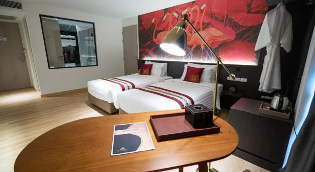 Двухместный номер Deluxe Pannarai Hotel Bangkok-Pra tunam