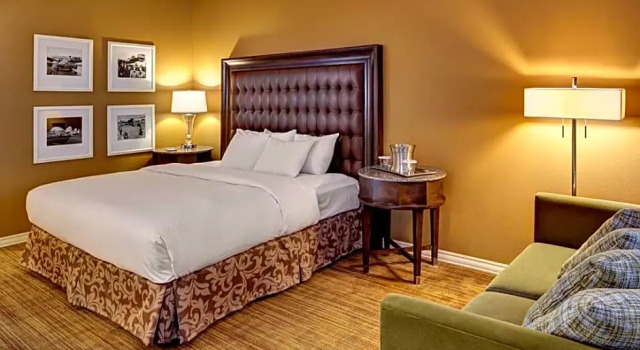 Номер Standard с красивым видом из окна Hilton St. Louis Airport
