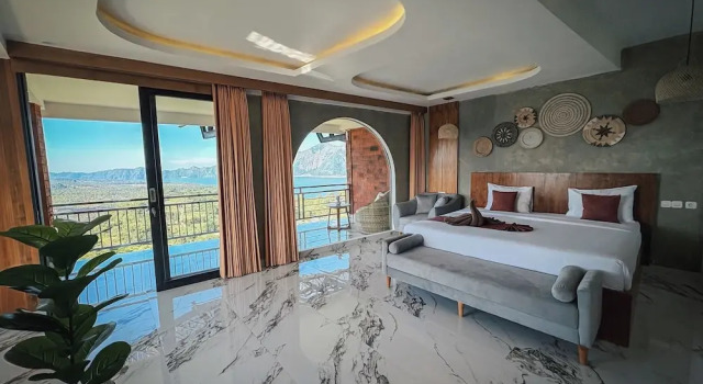 Семейный номер Standard Caldera Hotel & Restaurant