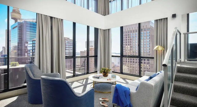 Номер Standard Пентхаус с 3 комнатами с балконом Meriton Suites Pitt Street, Sydney