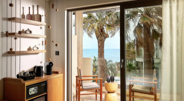 Двухместный номер Premium с балконом и с видом на море Alai Crete, a Tribute Portfolio Resort