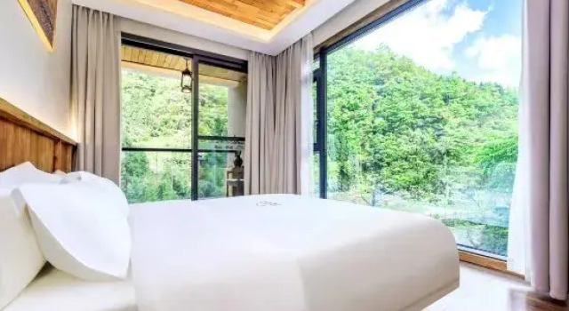Люкс с видом на горы Xianya Mountain Residence · Camping Panoramic Starry Sky Resort (Wulong Fairy Mountain Branch)