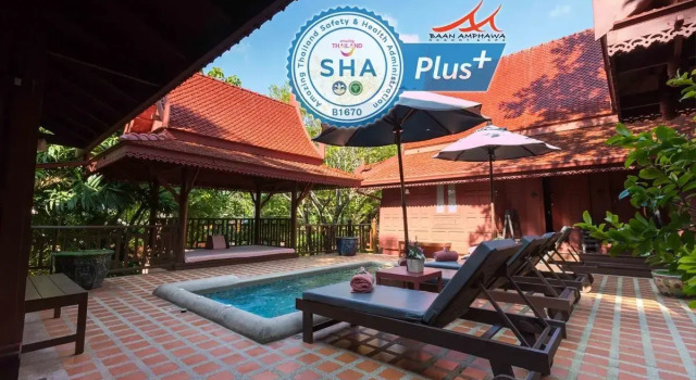 Номер Superior с красивым видом из окна Baan Amphawa Resort & Spa