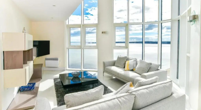 Апартаменты Дуплекс Impressive Beach View Penthouse
