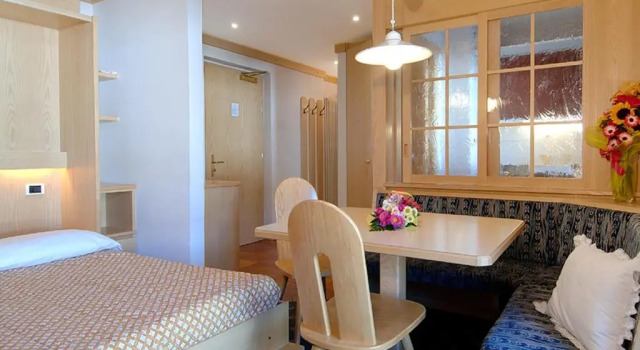 Апартаменты c 1 комнатой Residence Contrin