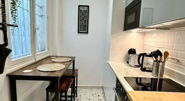 Paradis Calm Modern Studio Apt in Paris, Забронировать Апартаменты/квартира Апартаменты Парижа, рядом с Art France Academie, Апартаменты/квартира