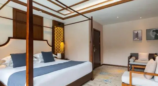 Люкс с видом на море Shanhai Yushu Designer Lakeview Holiday Guesthouse