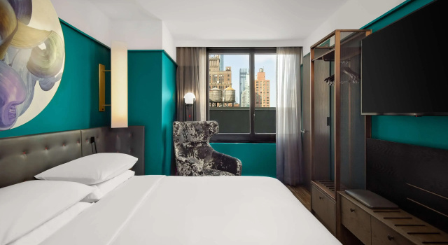 Двухместный номер с видом на город Hyatt Centric Midtown 5th Avenue New York
