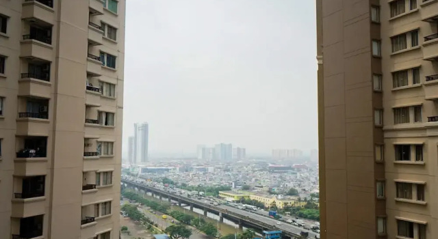 Minimalist 2BR Mediterania Marina Residences By Travelio, Book Apartment Jakarta Jakarta Province