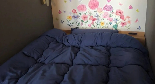 Кровать в общем номере Guest house Blue Ocean Naha - Hostel