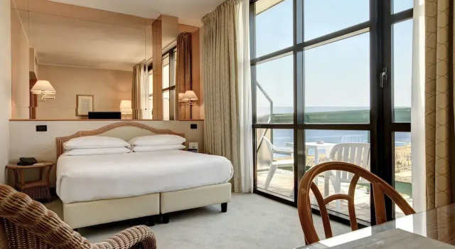 Двухместный номер Deluxe с балконом и с частичным видом на море Park Hotel Brasilia