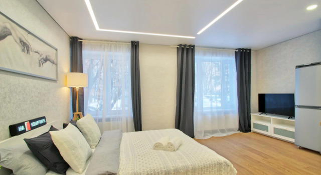 In an apartment on Deguninskaya Street, Reservar Apartamento Hotéis baratos em Moscou