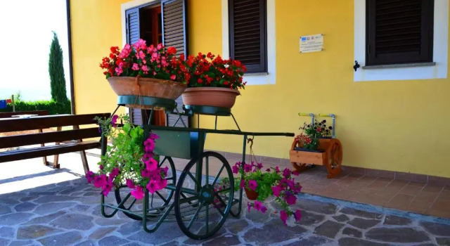 Апартаменты с видом на озеро Agriturismo Limpero