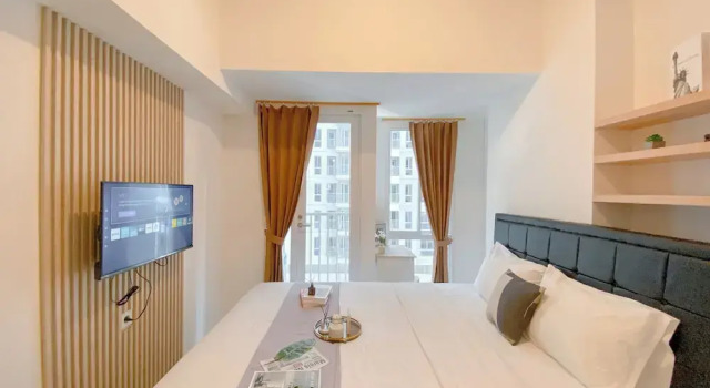 Cozy Living Studio Room at 26th Floor Tokyo Riverside PIK 2 Apartment, Book Apartment Jakarta Jakarta Province