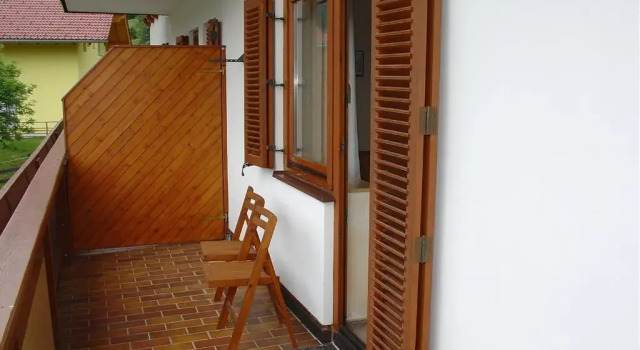 Апартаменты c 1 комнатой с балконом Landhaus Dickhardt
