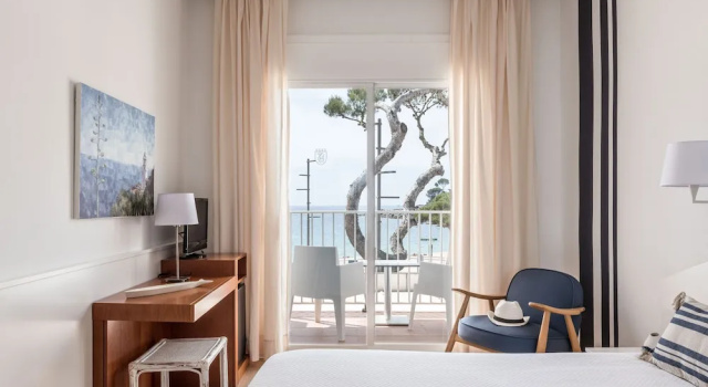 Двухместный номер Standard с балконом и с видом на море Hotel Terramar