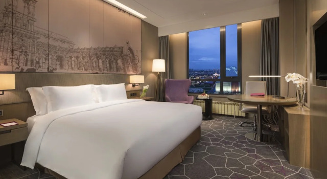 Номер Premium Crowne Plaza Harbin Songbei by IHG