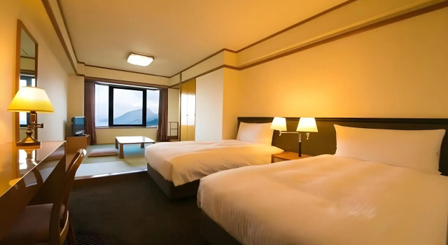 Resorpia Beppu, Buchen Sie Hotel Beppu Oita, in der Nähe von Beppu Ropeway